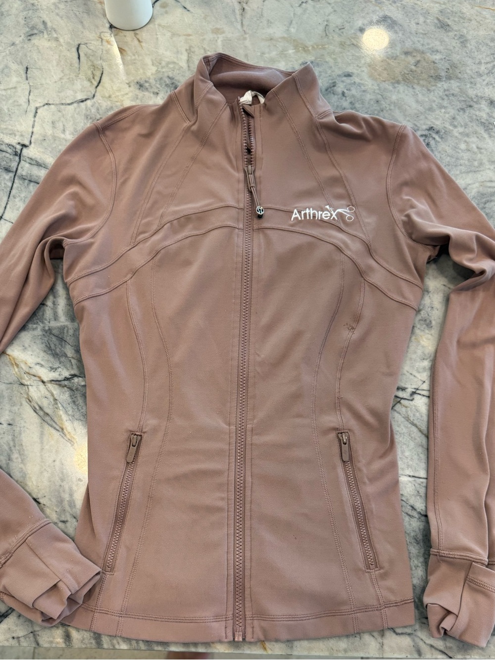lululemon athletica Dusty Rose Full-Zip Utility Jacket